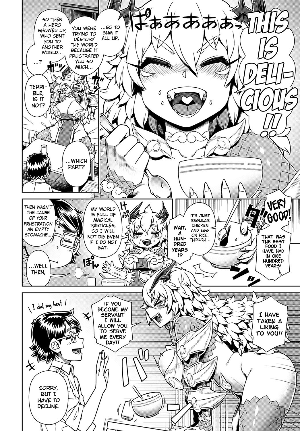 Hentai Manga Comic-A Demon Lord has Appeared! in my Room...-Read-6